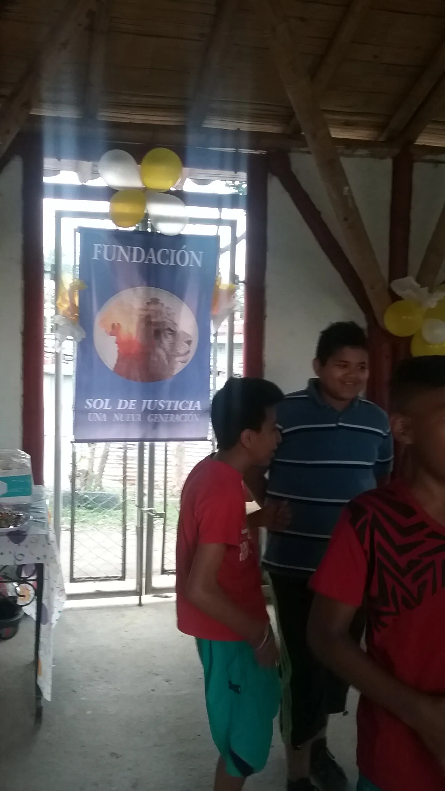 Banner institucional Fundación Sol de Justicia - Una Nueva Generación, Armenia Colombia