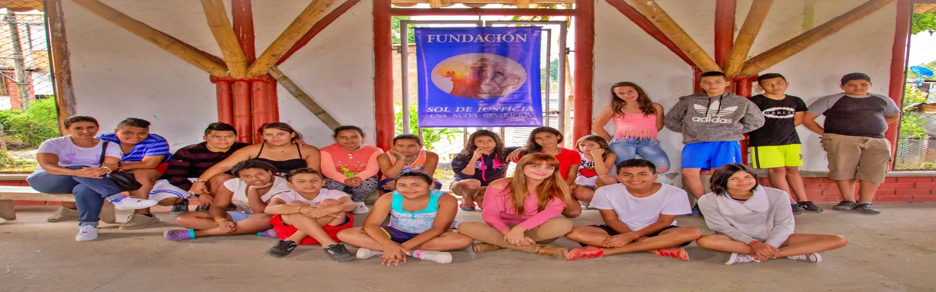 Jóvenes de la Fundación Sol de Justicia en actividades deportivas, Armenia Quindío